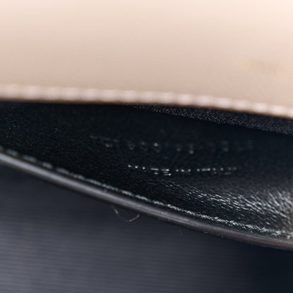 Saint Laurent Grain De Poudre Textured Mixed Matelasse Triquilt Small Monogram Satchel Greyish Brown 8 of 12