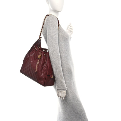 Chanel Caviar Quilted Medium Chanel 25 Handbag Burgundy 2 of 11