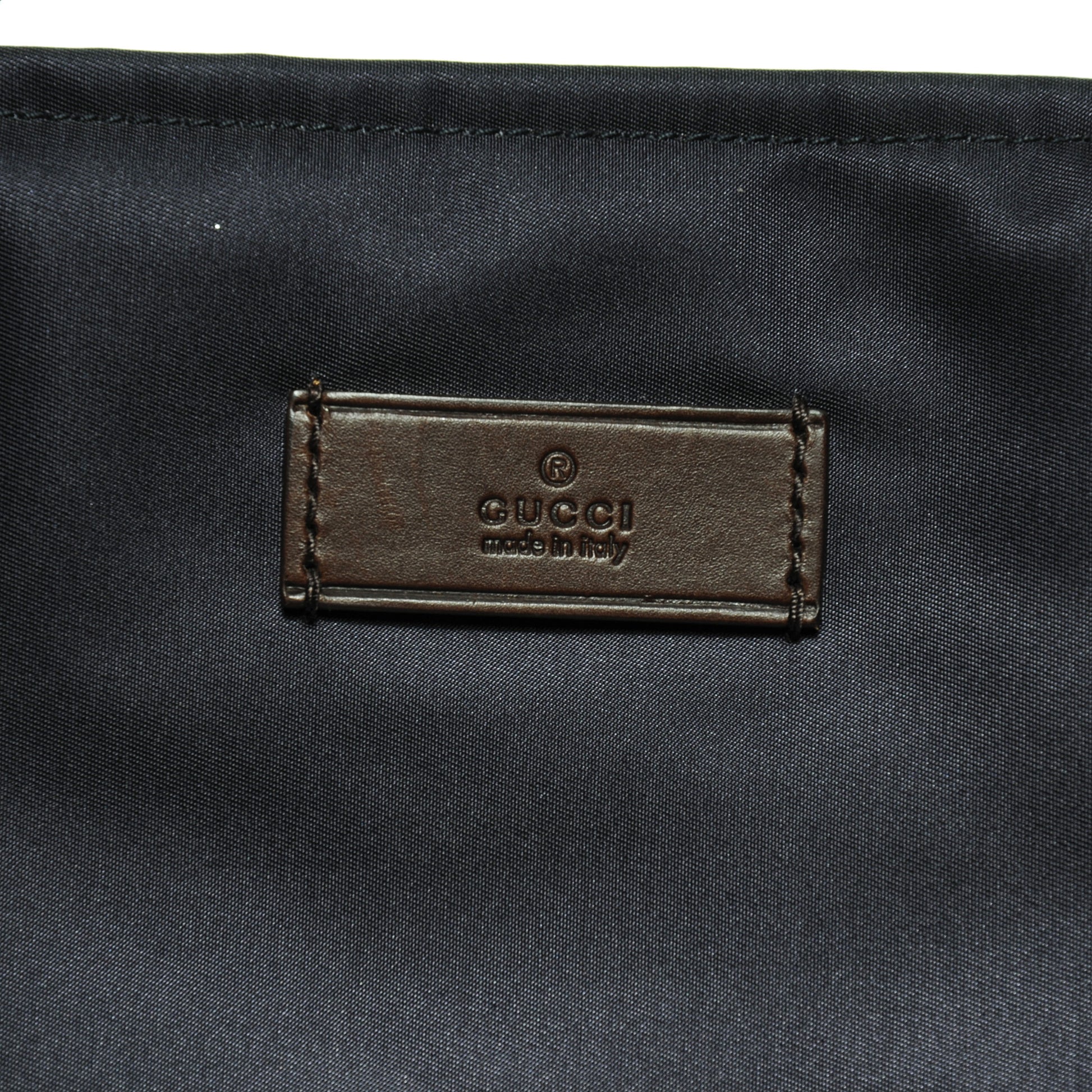Gucci Nylon Diamante Tote Blue 8 of 8
