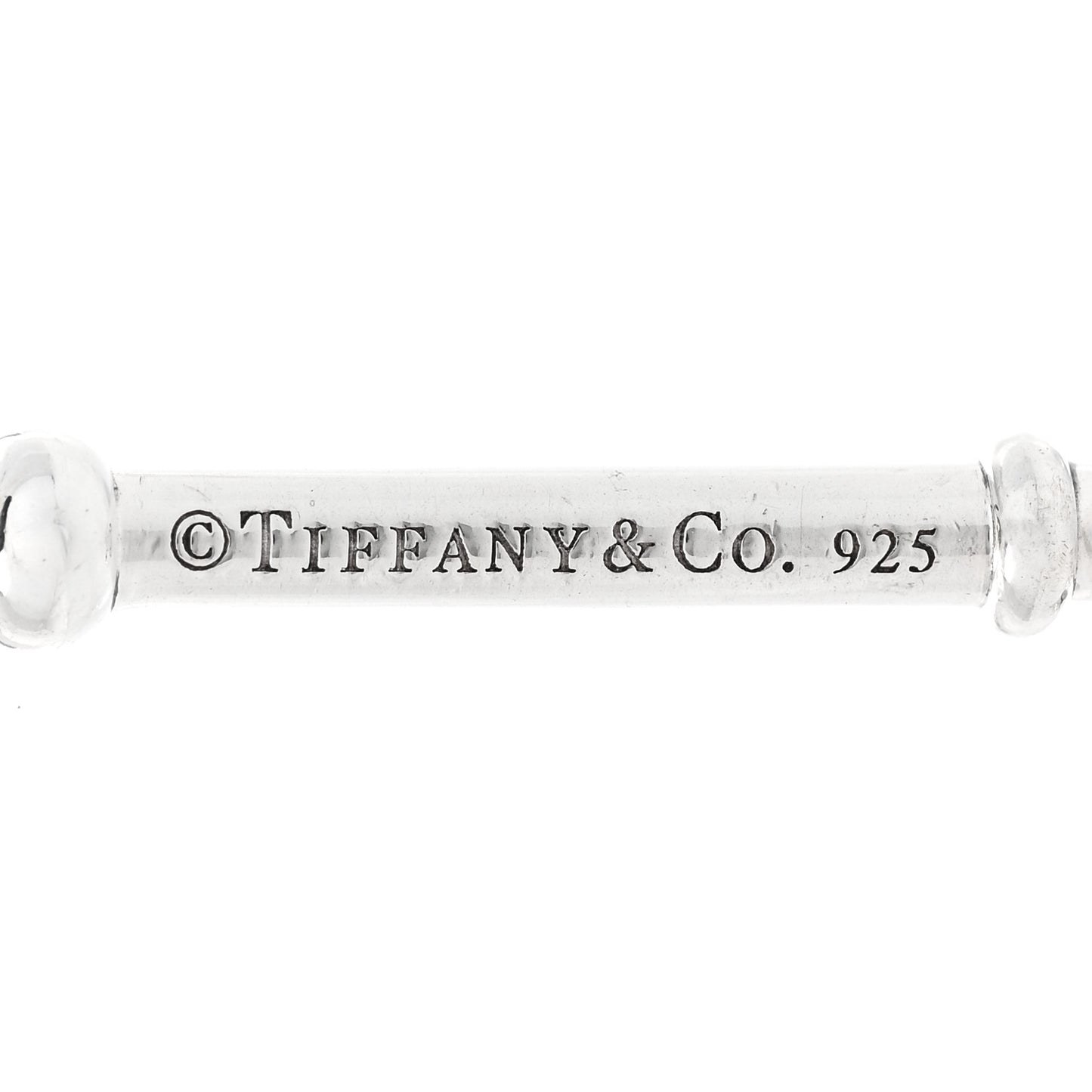 Sterling Silver Large Heart Key Pendant
