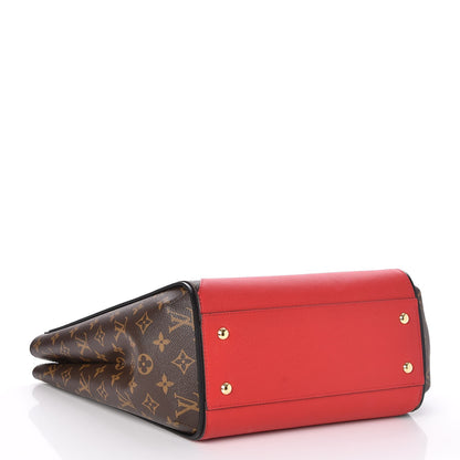 Louis Vuitton Calfskin Monogram Kimono Tote Cherry 4 of 7
