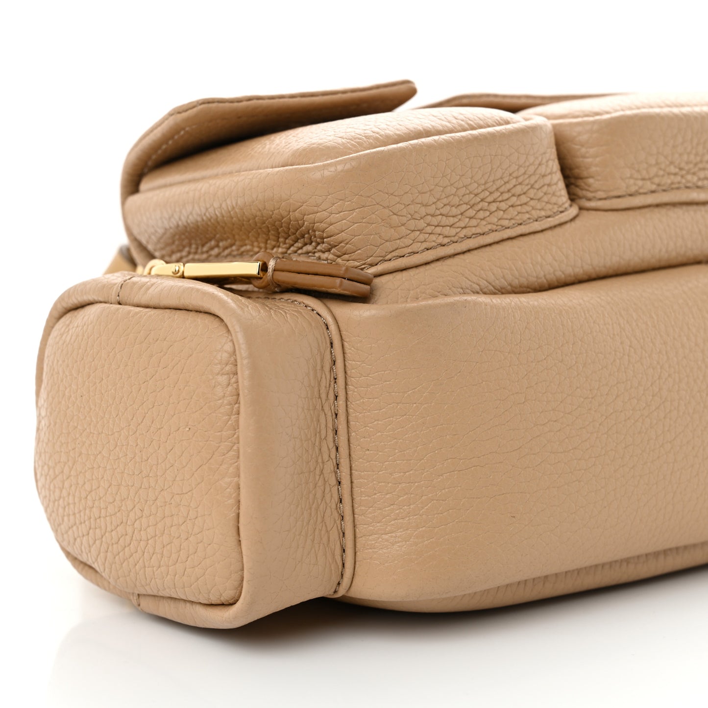 Calfskin The Cargo Bag Camel