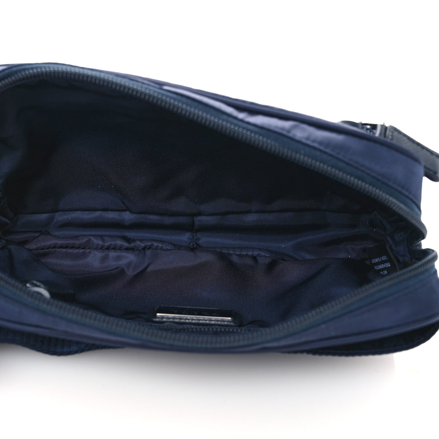Prada Tessuto Nylon Saffiano Belt Bag Bleu 5 of 11