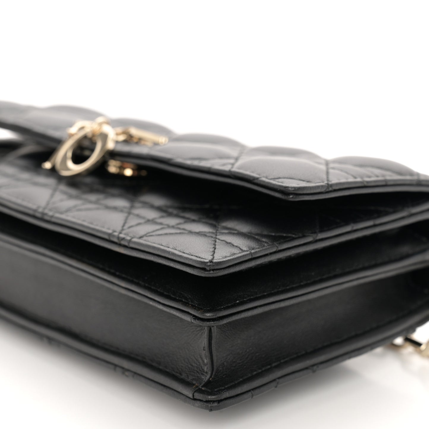 Lambskin Cannage Mini My Dior Bag Black