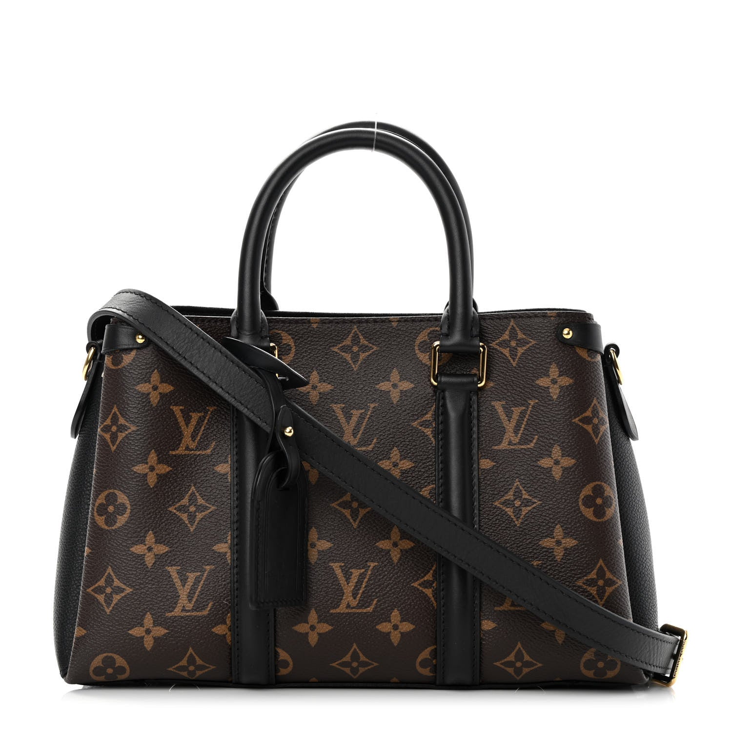 Louis Vuitton Monogram Soufflot BB Black 1 of 14