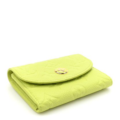 Louis Vuitton Empreinte Rosalie Coin Purse Zesty Lime 4 of 7