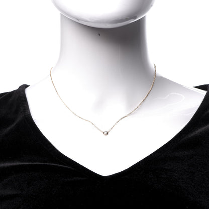 Cartier 18K Pink Gold Diamond LM D'Amour Pendant Necklace 2 of 6