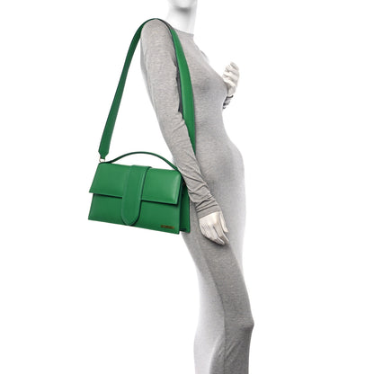 Jacquemus Smooth Calfskin Le Bambinou Green 2 of 9