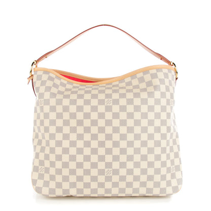 Louis Vuitton Damier Azur Delightful MM Pink 1 of 8