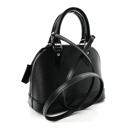 Louis Vuitton Epi Alma BB Black 3 of 11