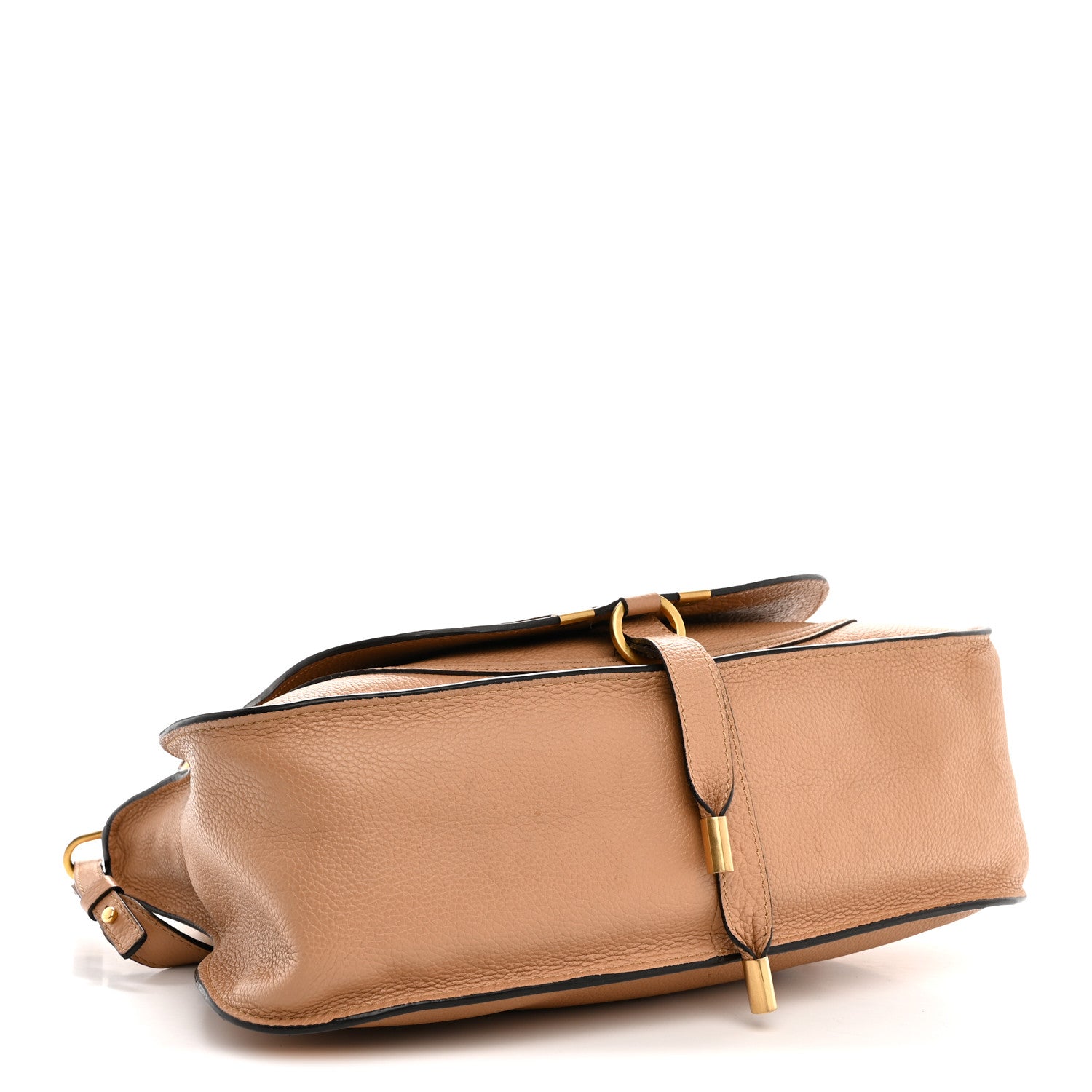 Chloe Calfskin Braided Medium Marcie Double Carry Light Tan 4 of 12