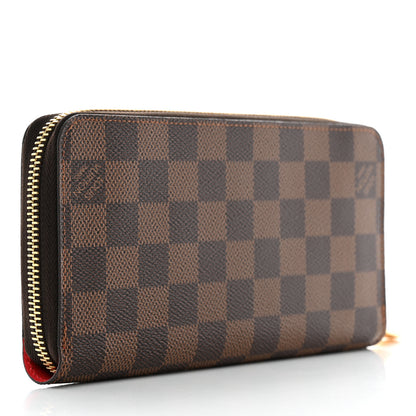 Louis Vuitton Damier Ebene 2016 Christmas Animation Zippy Wallet Rouge 3 of 7