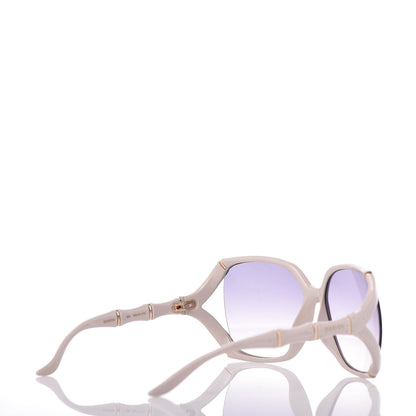 Gucci Bamboo Effect Sunglasses GG0505S White 4 of 6