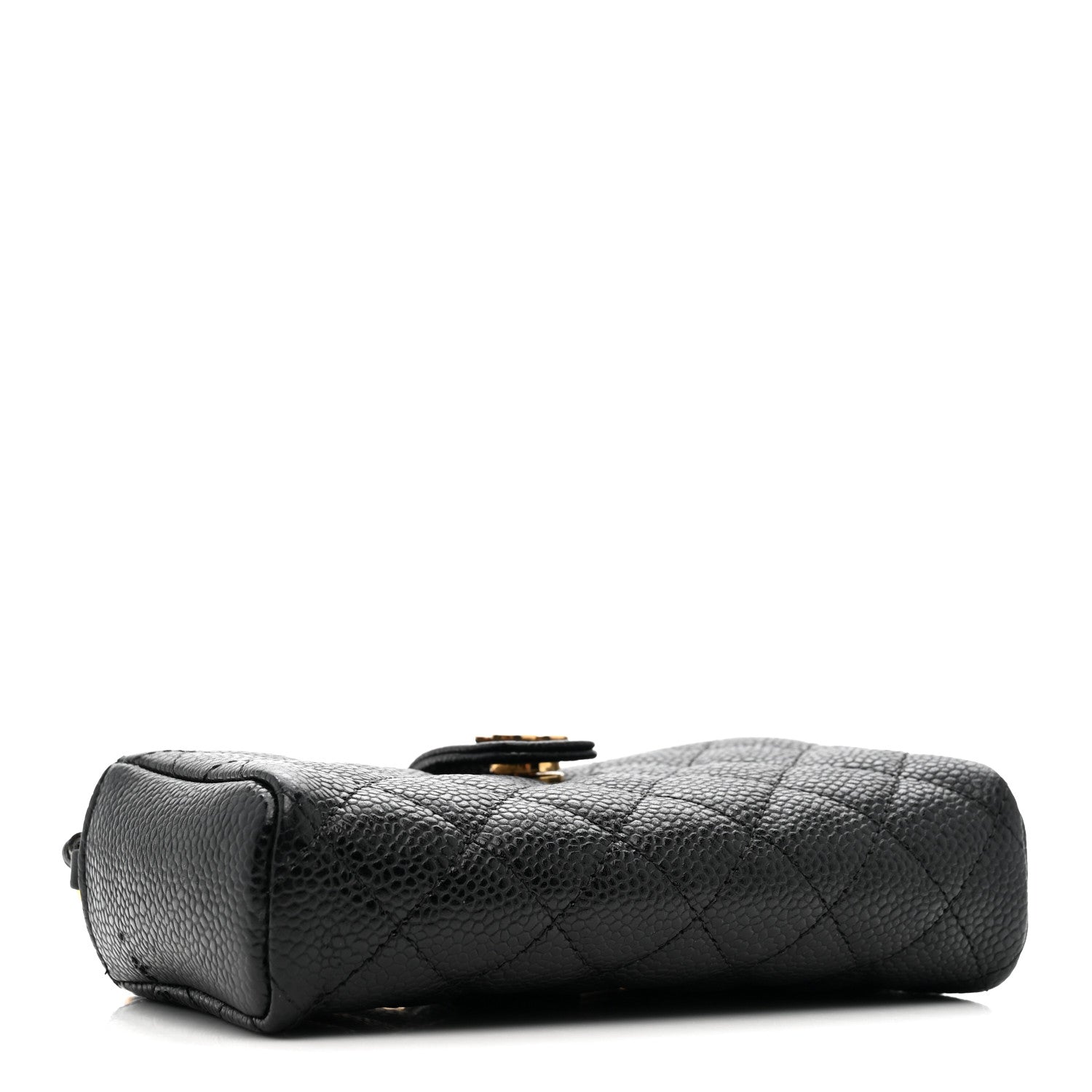 Chanel Caviar Quilted Phone Holder Black 4 of 12