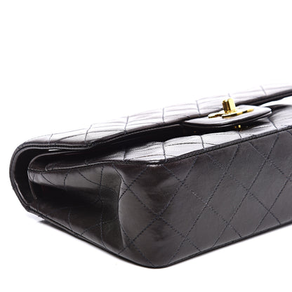 Chanel Lambskin Quilted Small Double Flap Black 8 of 10