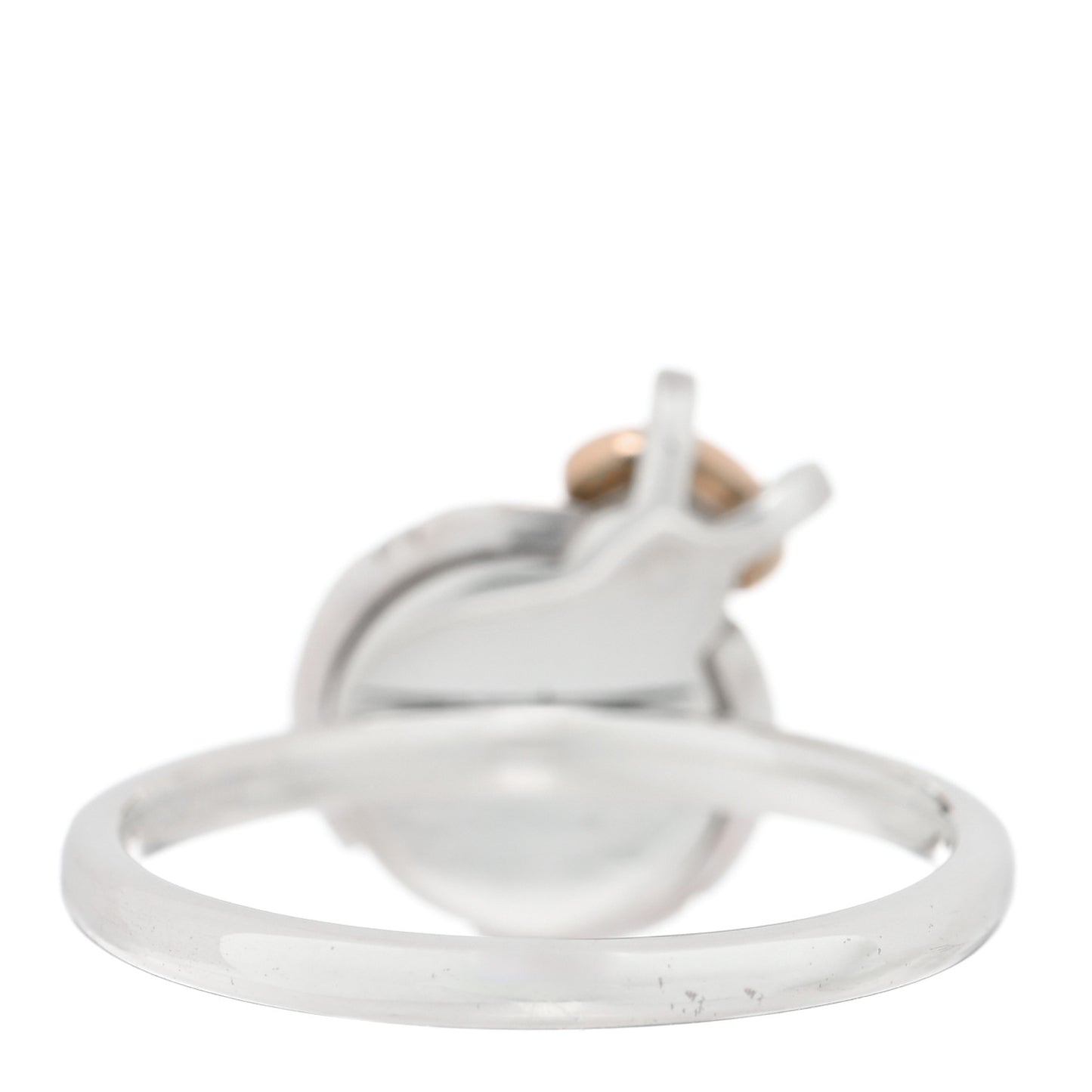 Sterling Silver 18K Rose Gold Return to Tiffany Love Bugs Ladybug Ring 50 5.25