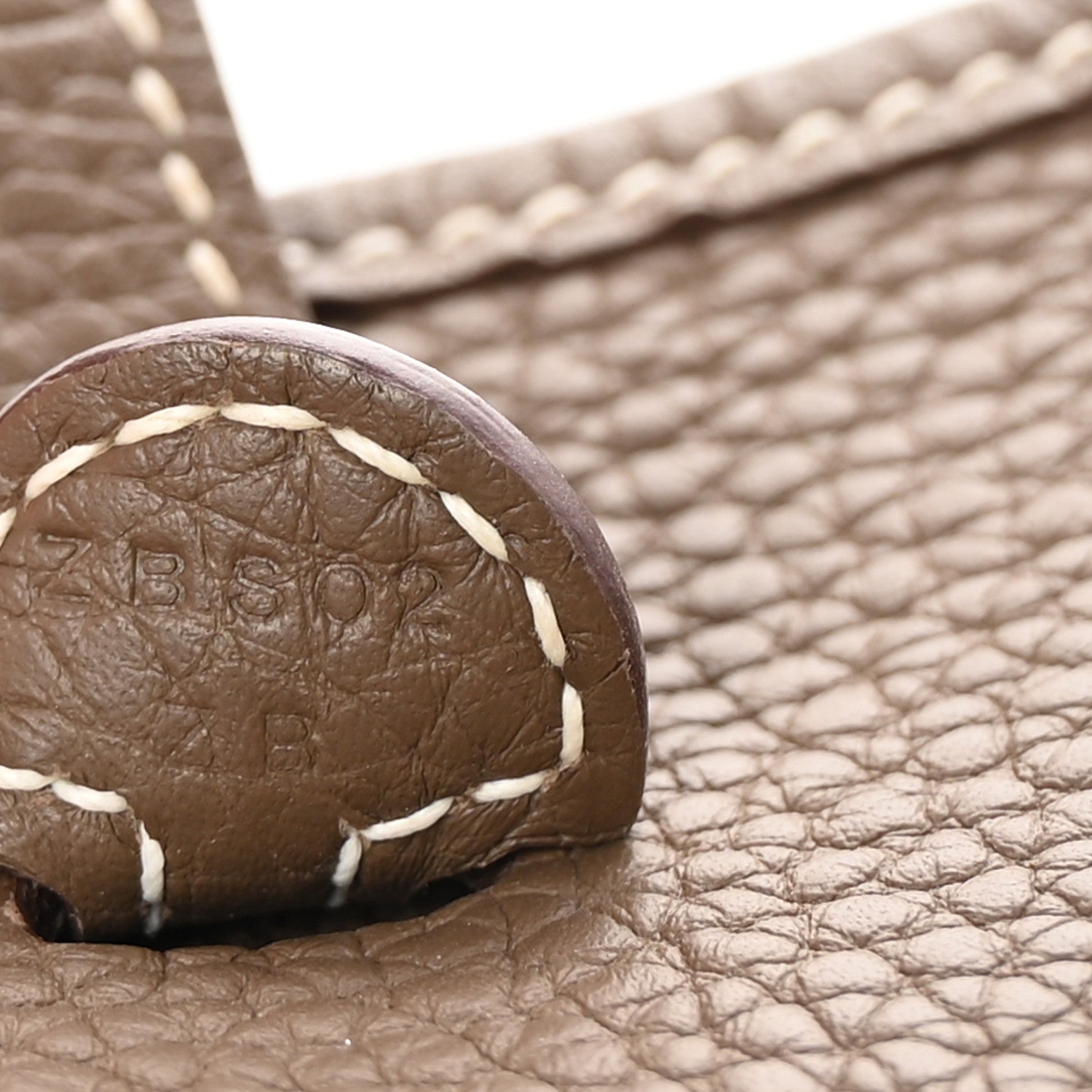 Hermes Taurillon Clemence Evelyne TPM Etoupe 7 of 10