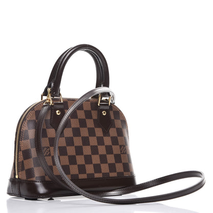 Louis Vuitton Damier Ebene Alma BB 4 of 8