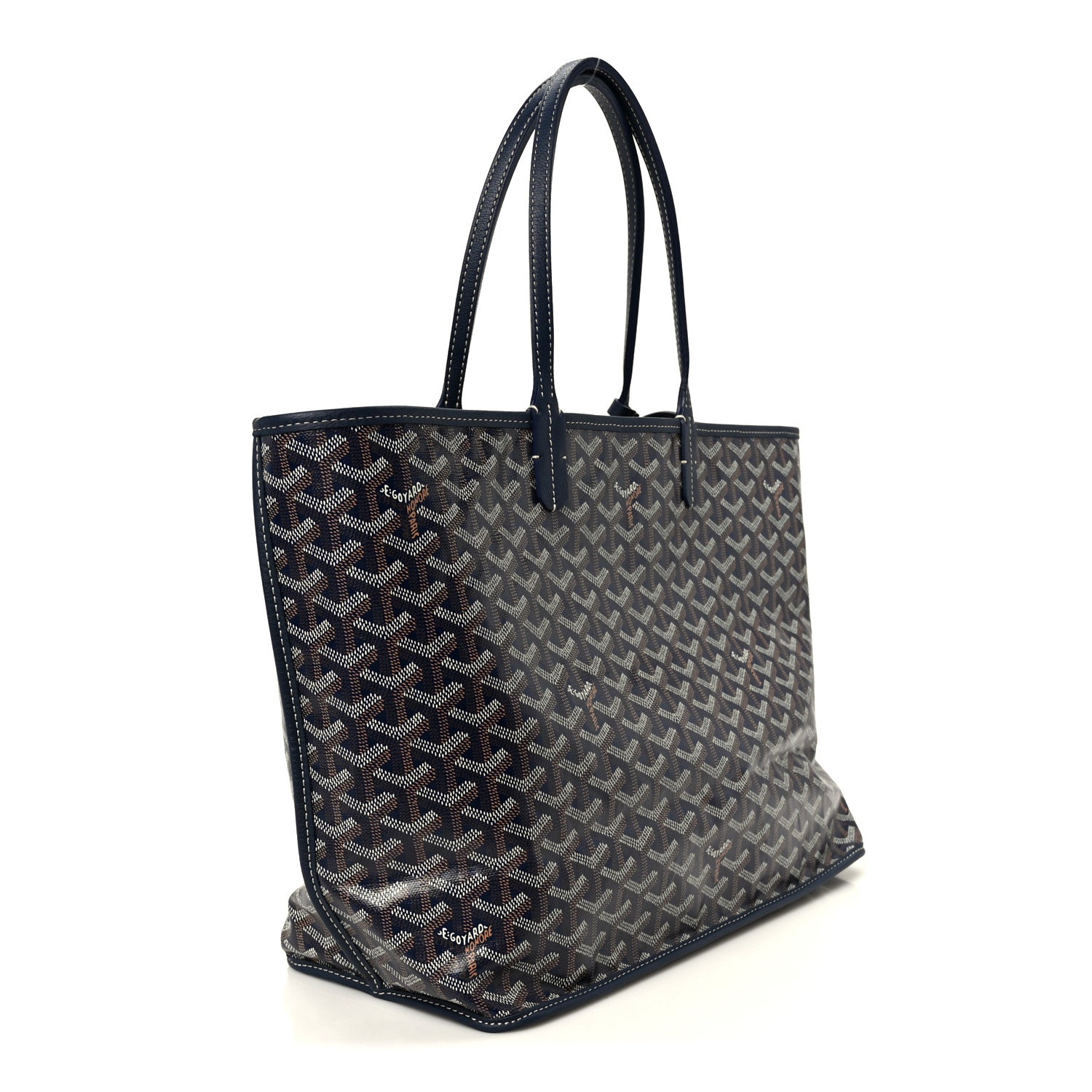 Goyard Goyardine Reversible Anjou PM Navy 5 of 19