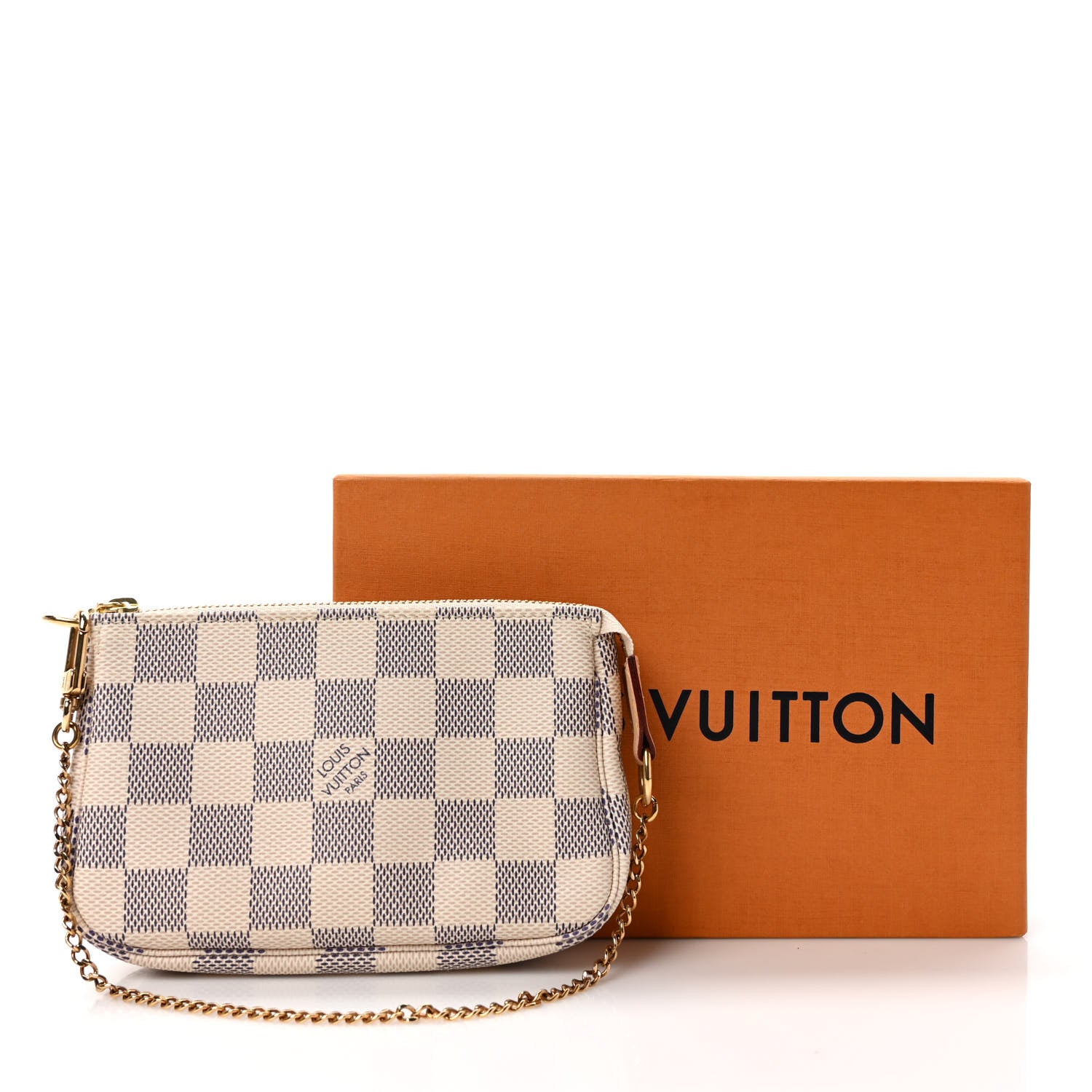 Louis Vuitton Damier Azur Mini Pochette Accessories 7 of 7