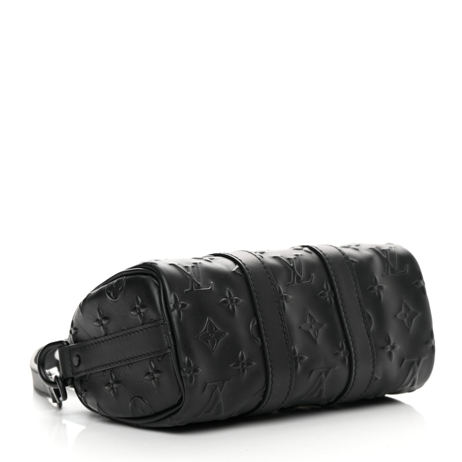 Louis Vuitton Monogram Seal Keepall XS Black 4 of 14