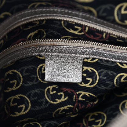 Gucci Metallic Calfskin Small Britt Boston Gold 6 of 13