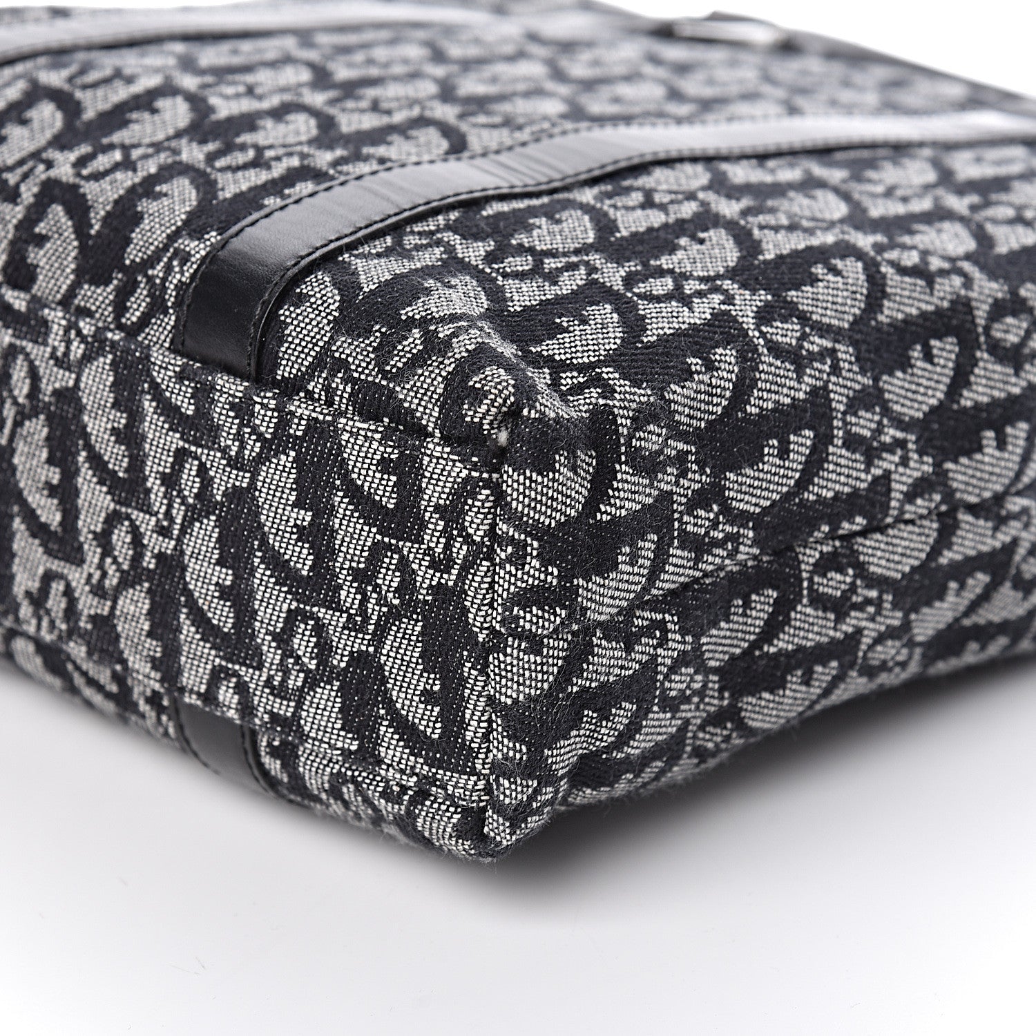 Christian Dior Monogram Tote Black 9 of 11