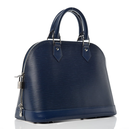Louis Vuitton Epi Alma PM Indigo 3 of 10