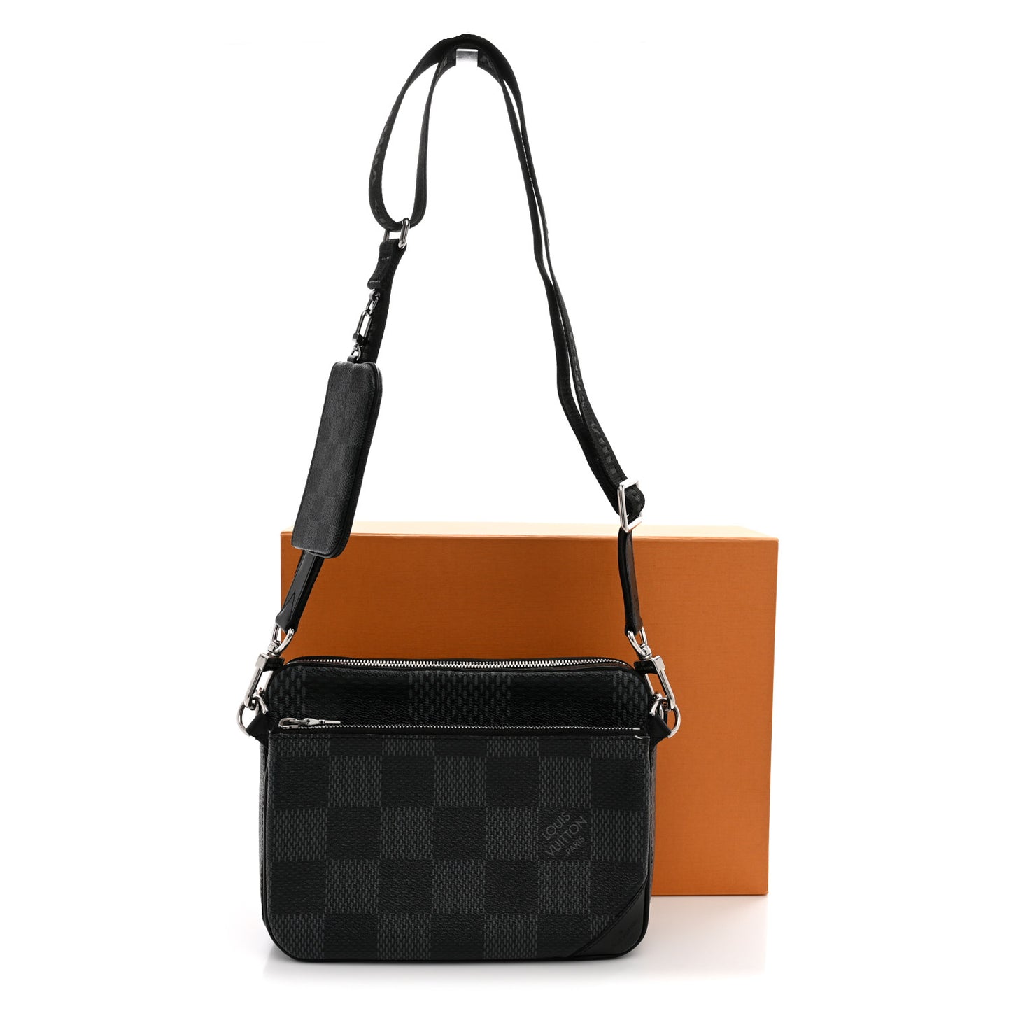 Damier Graphite 3D Trio Messenger