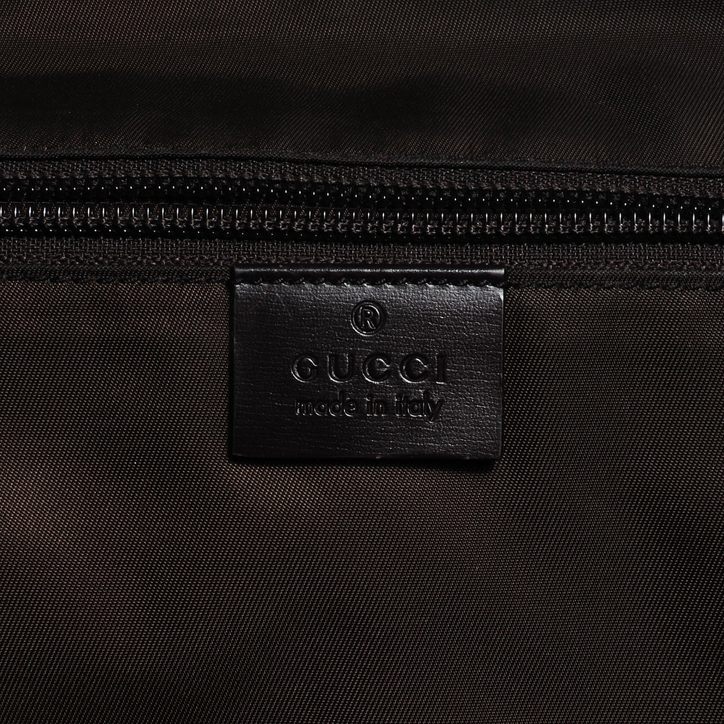 GG Supreme Monogram Large Interlocking G Flap Messenger Bag Beige Dark Brown