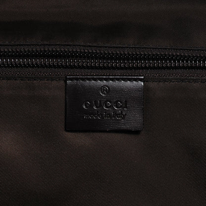 Gucci GG Supreme Monogram Large Interlocking G Flap Messenger Bag Beige Dark Brown 6 of 8
