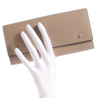 Celine Calfskin Large Multifunction Flap Wallet Dune 2 of 9