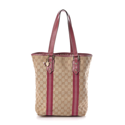Gucci GG Monogram Jolicoeur Vertical Shopping Tote Pink 1 of 10