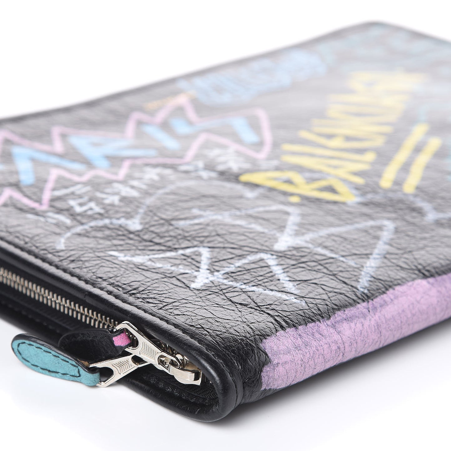 Agneau Arena Graffiti All Over Bazar Pouch Black Multicolor