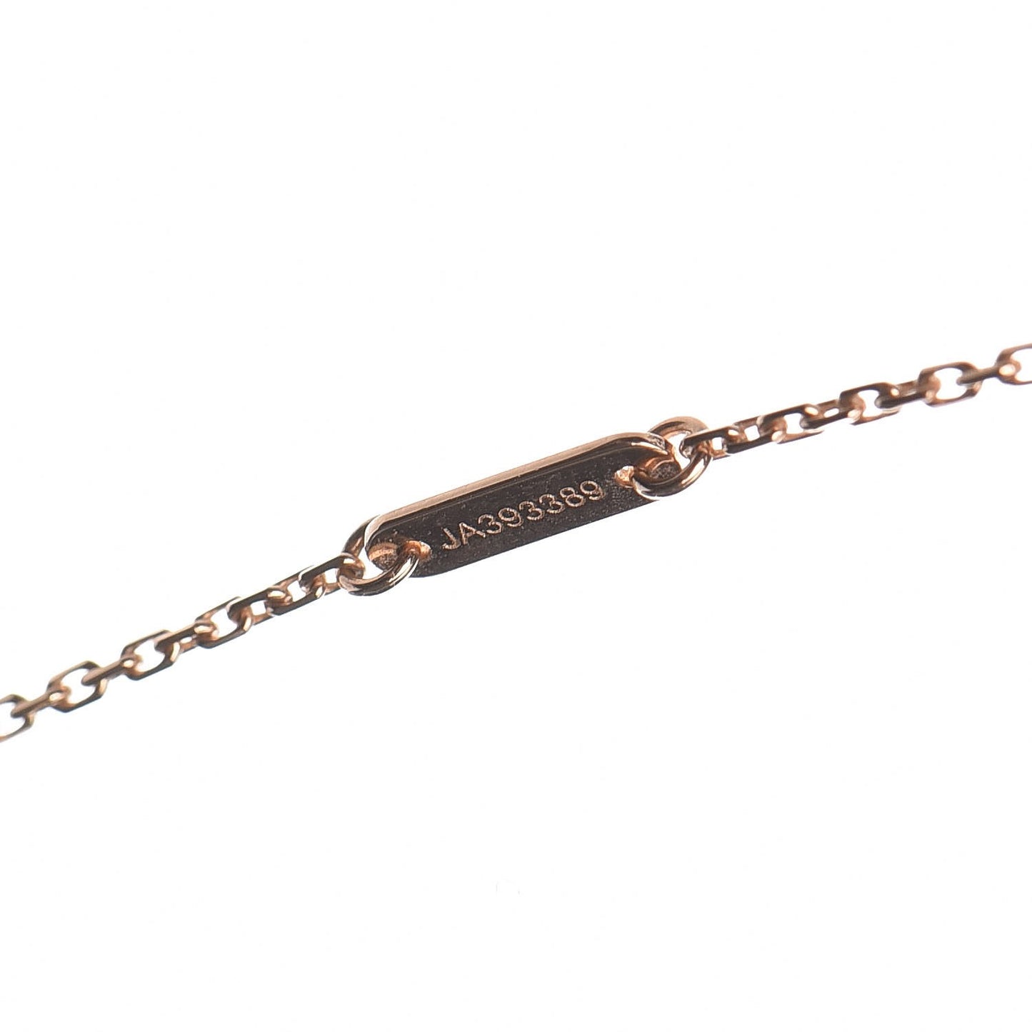 18K Rose Gold Sweet Alhambra Pendant Necklace