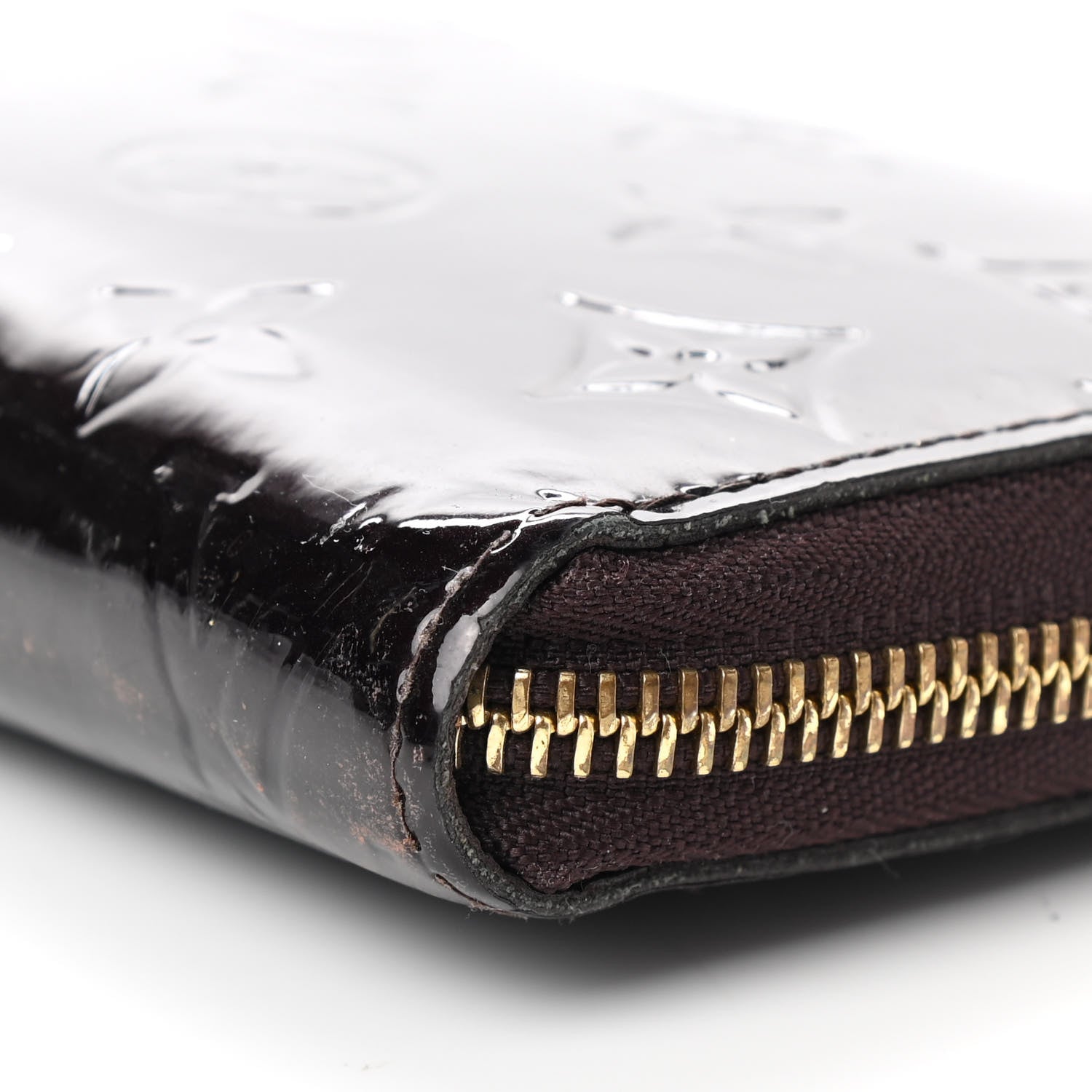 Louis Vuitton Vernis Zippy Wallet Amarante 9 of 9