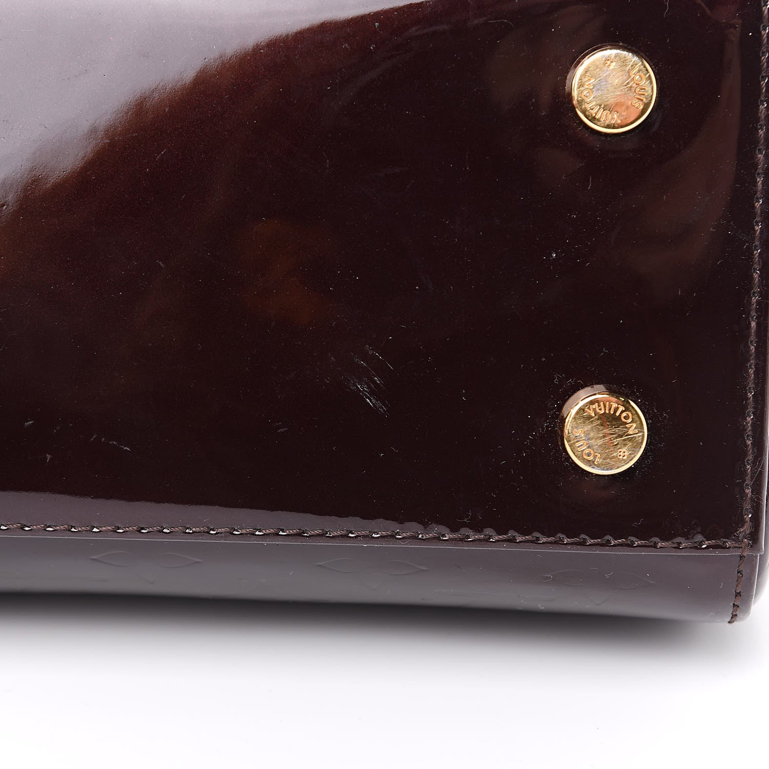 Louis Vuitton Vernis Brea MM Amarante 10 of 14