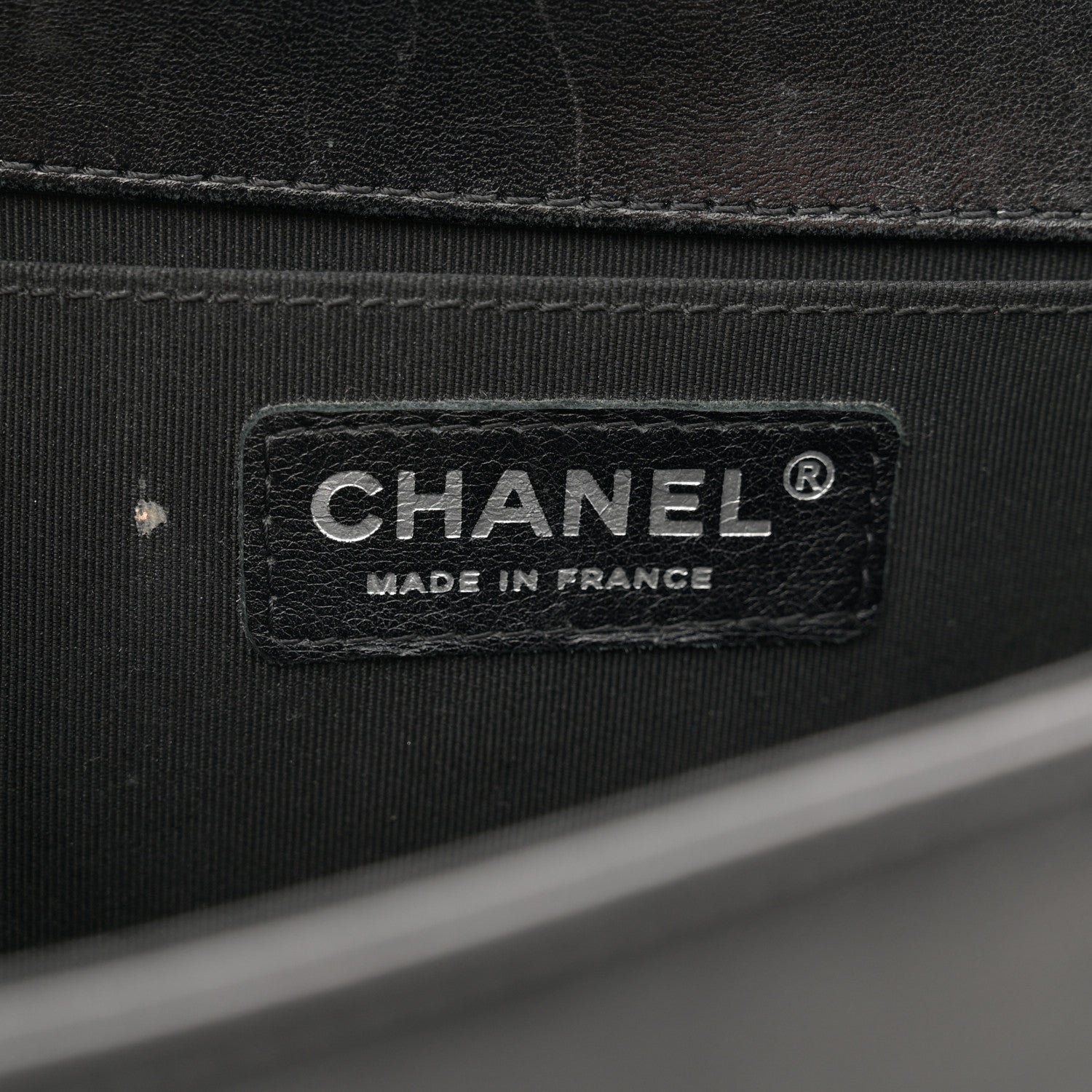 Chanel Lambskin Quilted Medium Boy Flap Black 6 of 14