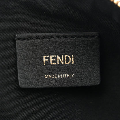Fendi Vitello Grace Matte Medium Fendigraphy Hobo Bag Black 6 of 11