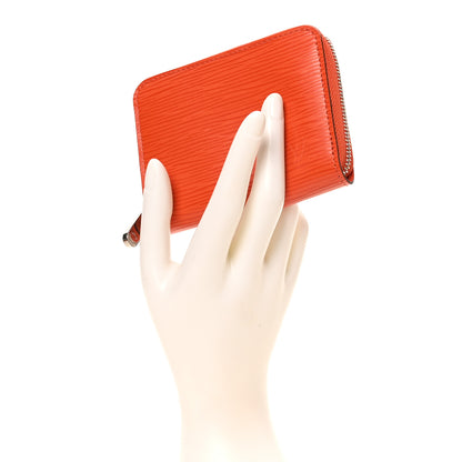 Louis Vuitton Epi Zippy Coin Purse Piment 2 of 8