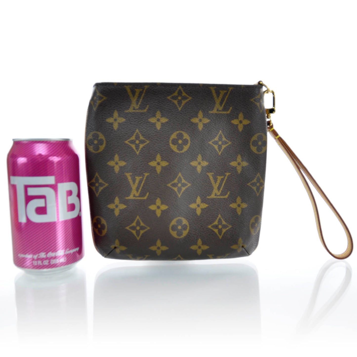 Monogram Partition Wristlet
