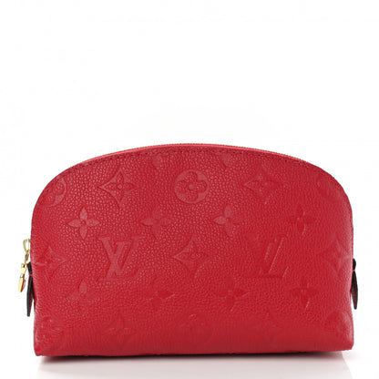 Louis Vuitton Empreinte Cosmetic Pouch Scarlet 1 of 7