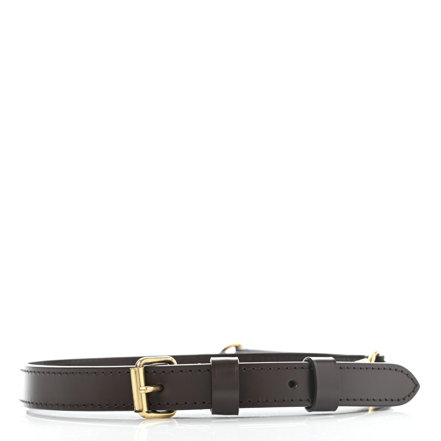 Louis Vuitton Calfskin Adjustable Speedy Bandouliere Shoulder Strap Brown 2 of 6