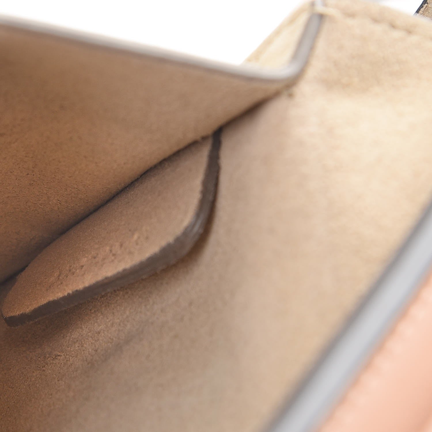 Chloe Suede Calfskin Small Faye Shoulder Bag Cement Pink 7 of 14