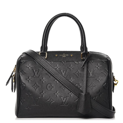 Louis Vuitton Empreinte Speedy Bandouliere 25 NM Black 1 of 12