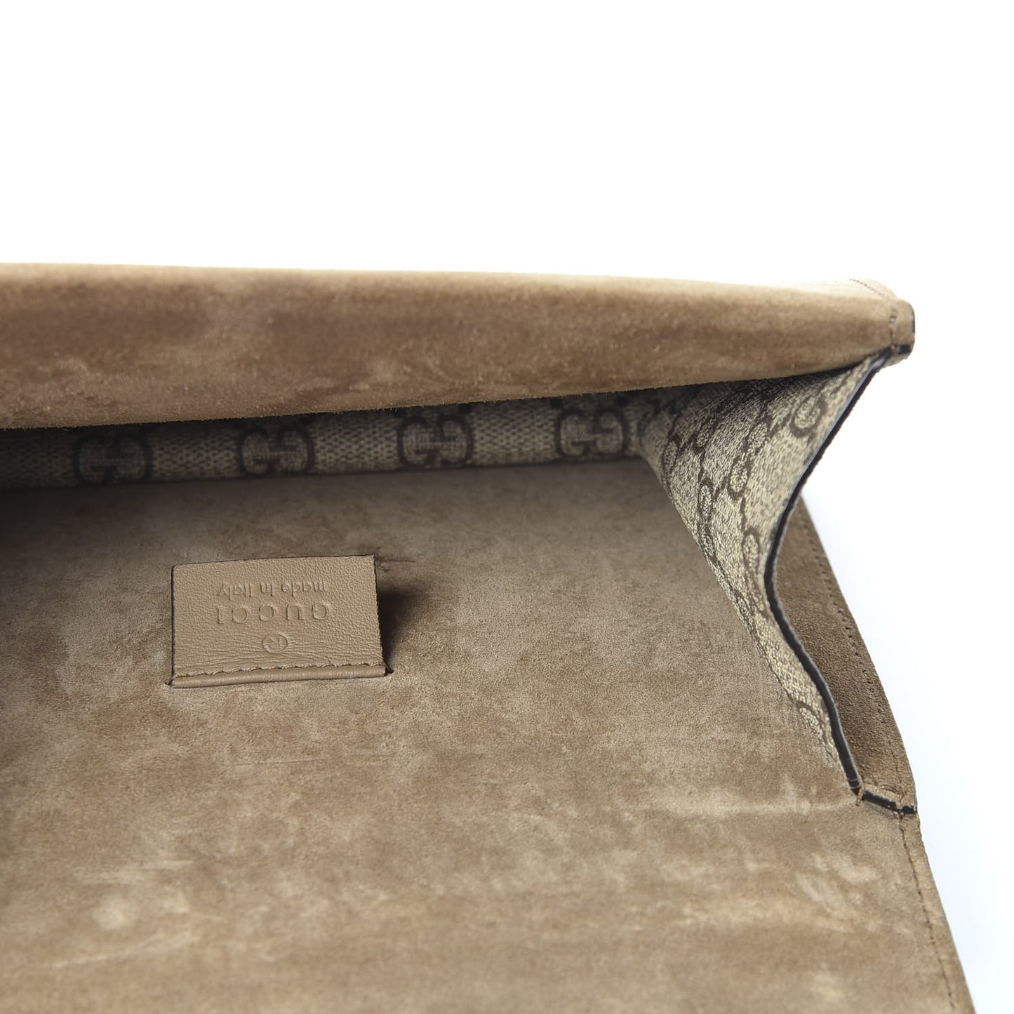 GG Supreme Monogram Mini Dionysus Shoulder Bag Taupe