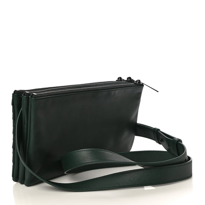 Bottega Veneta Nappa Intrecciato Triple Zip Messenger Bag Bottle 3 of 13