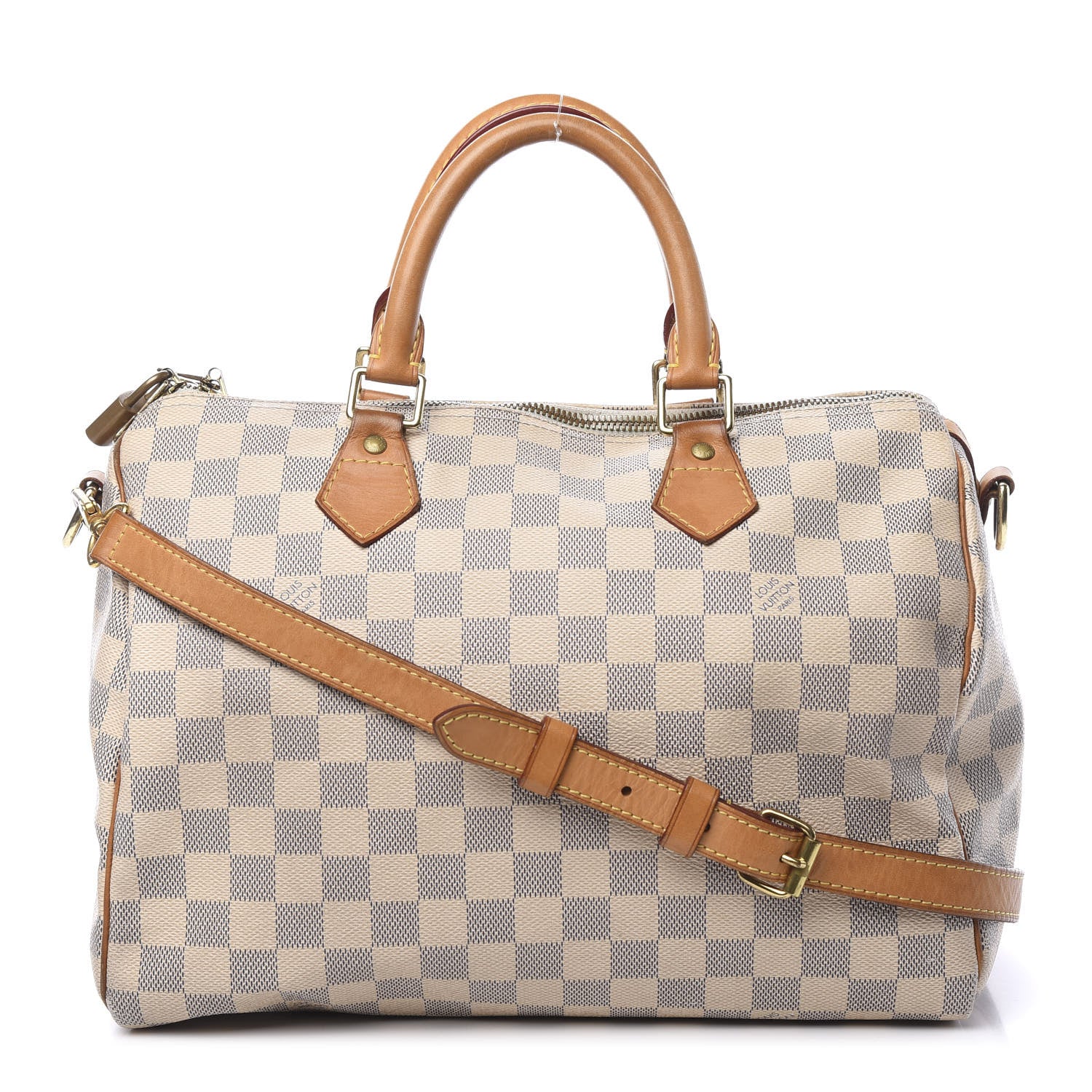 Louis Vuitton Damier Azur Speedy Bandouliere 30 1 of 11
