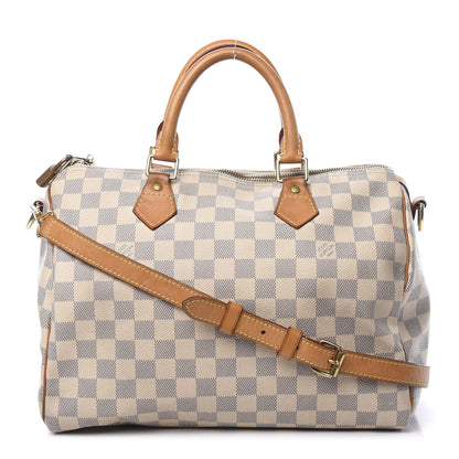 Louis Vuitton Damier Azur Speedy Bandouliere 30 1 of 11