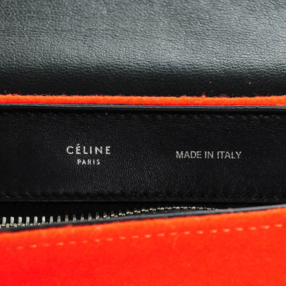 Celine Calfskin Wool Medium Trapeze Multicolor 5 of 7